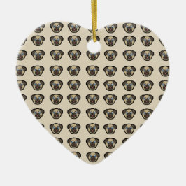 Pugglår Julgransprydnad Keramik