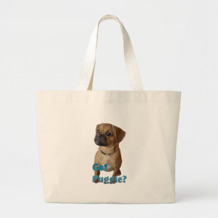 Puggle Älskare Gifts Jumbo Tygkasse