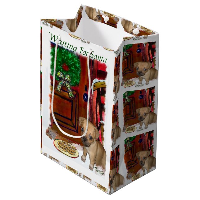 Puggle Älskare jul (Framsidan Vinklad)