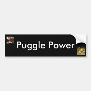Puggle driver bildekal
