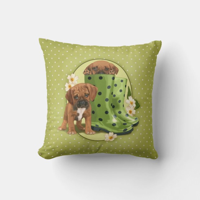 Puggle i kängor kudde (Framsida)