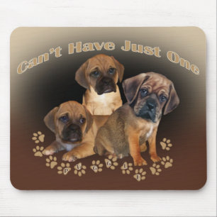 Puggle kan inte ha precis en Mousepad Musmatta