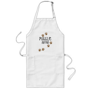 Puggle mamma långt förkläde