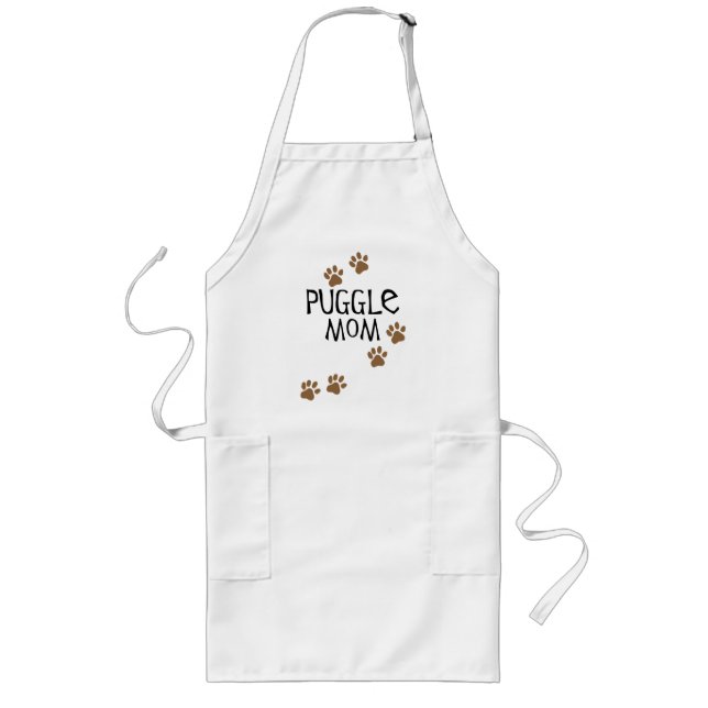 Puggle mamma långt förkläde (Framsidan)