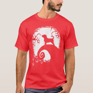Puggle Måne Halloween T-Shirt