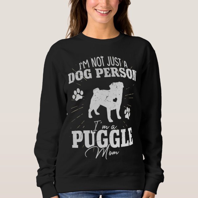 Puggle Mom Dog  for Women Dog Mom  Mothers Day T Shirt (Framsida)