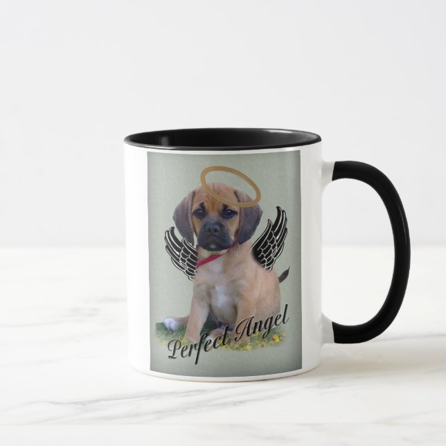 Puggle perfekt ängelmugg mugg (Höger)