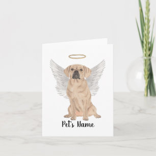 Puggle Sympathy Memorial Kort