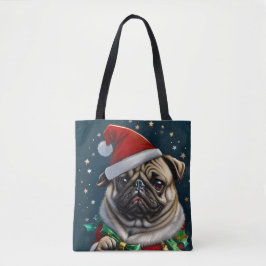 Puggy Claus Collection Tygkasse