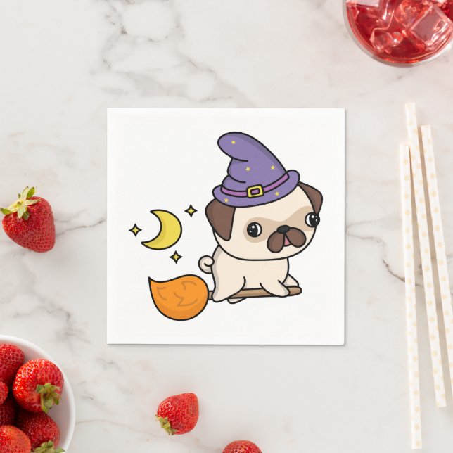 Puggy Witch Pappersservetter (Insitu)