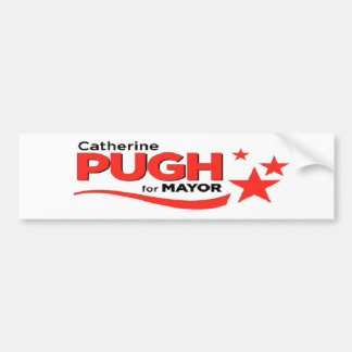 Pugh för borgmästarebildekal bildekal