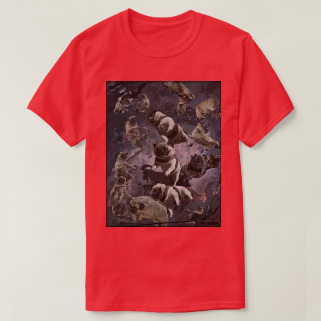 Pugharvest T Shirt (Design framsida)