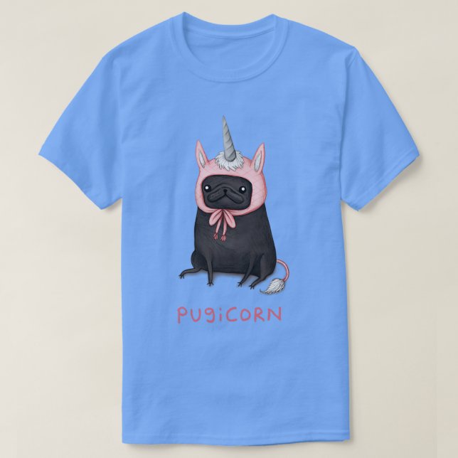 Pugicorn 2 t shirt (Design framsida)
