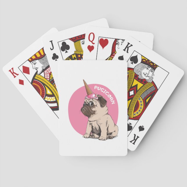 Pugicorn Casinokort (Baksidan)