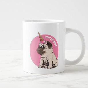 Pugicorn Jumbo Mugg