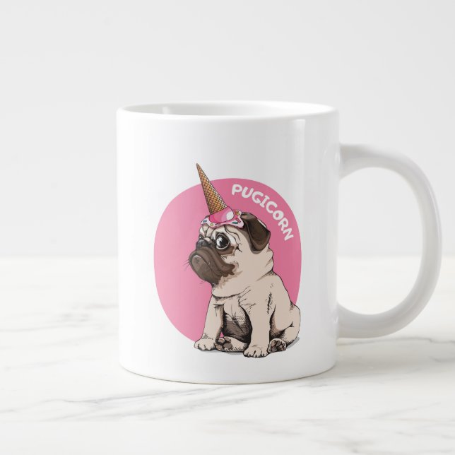 Pugicorn Jumbo Mugg (Höger)