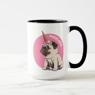 Pugicorn Mugg