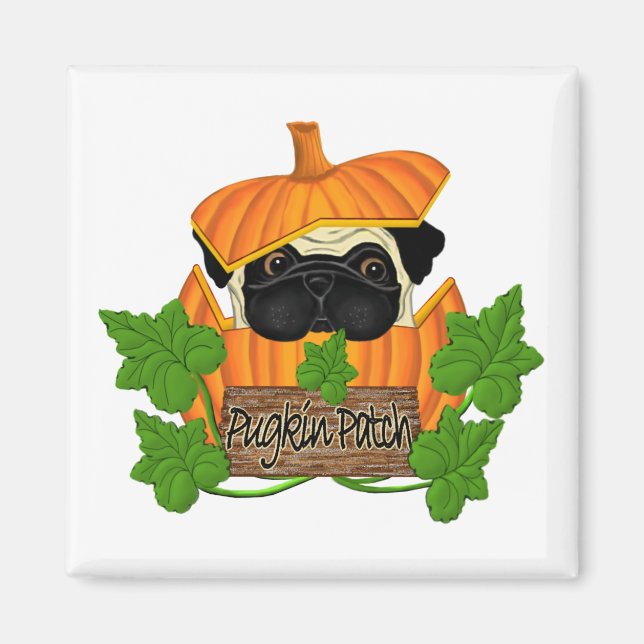 Pugkins Magnet (Framsidan)
