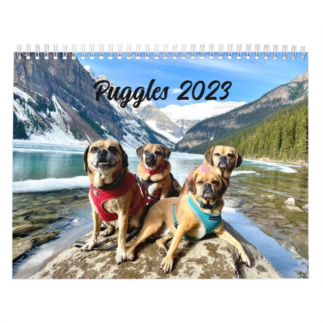 Pugle 2023-kalender kalender (Omslag)