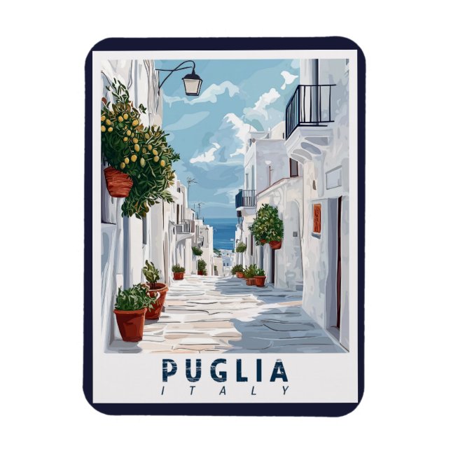 Puglia, Italien: A Retro Magnet (Vertikal)