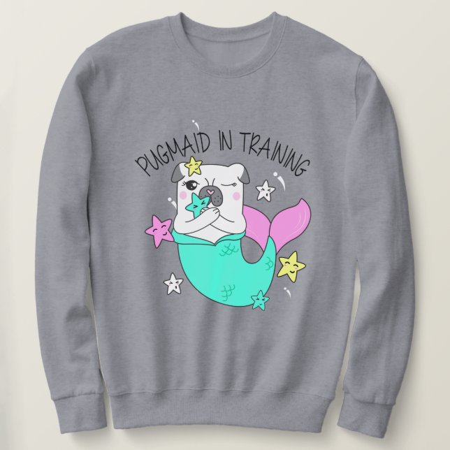 Pugmaid Lång Ärmad Tröja (Design framsida)