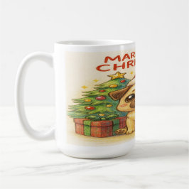 Pugmas: Cute Christmas Pug Mug Kaffemugg