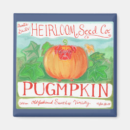 Pugmpkin magnet