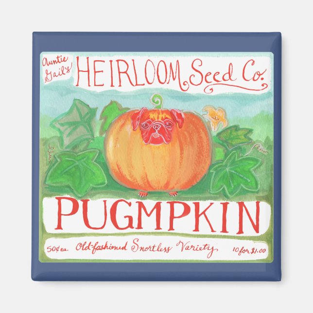 Pugmpkin magnet (Framsidan)