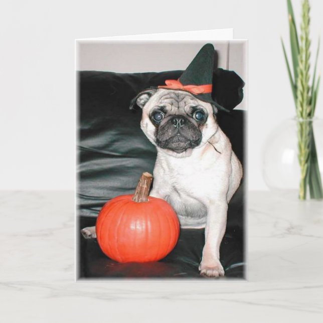Pugoween Kort (Framsida)