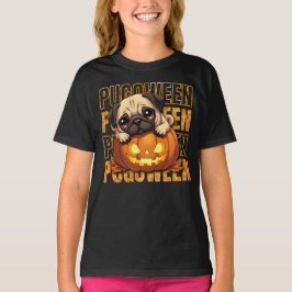 PUGOWEEN - Pug Älskare Halloween T Shirt