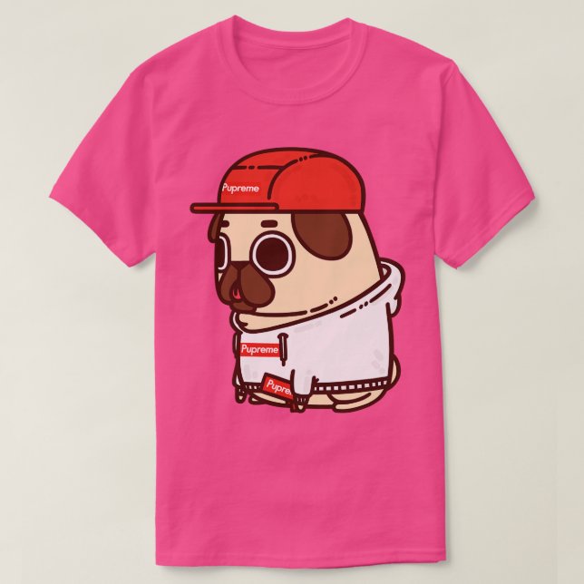 Pugpreme Puglie T Shirt (Design framsida)