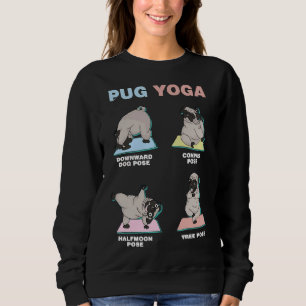 Pugs Doggie Yogist Andlig Meditation Classic T- T Shirt