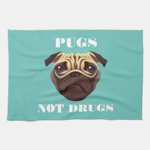 Pugs ej narkotika kökshandduk