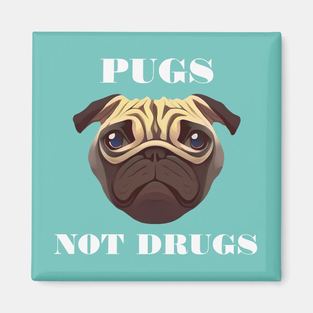 Pugs ej narkotika magnet (Framsidan)