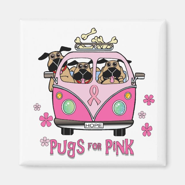 Pugs för Rosa Magnet (Framsidan)
