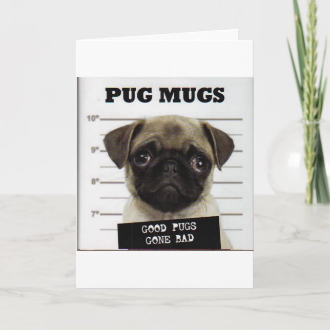 Pugs Helgkort (Framsida)