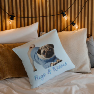 Pugs & Kisses  Kudde