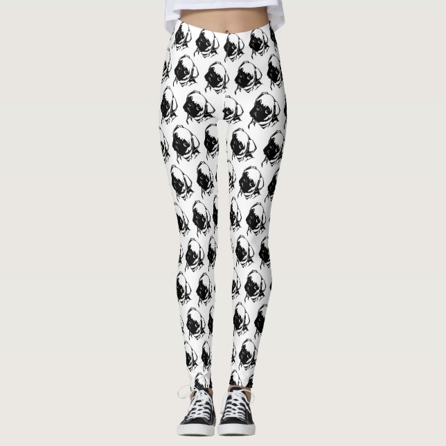 Pugs Leggings (Framsida)