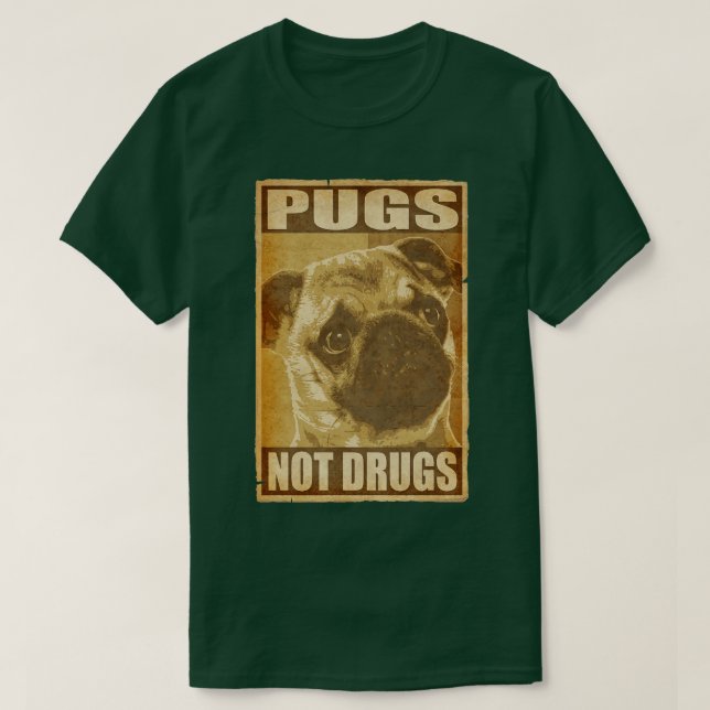 Pugs Poster ej T Shirt (Design framsida)