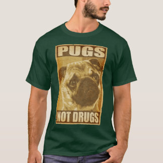 Pugs Poster ej T Shirt