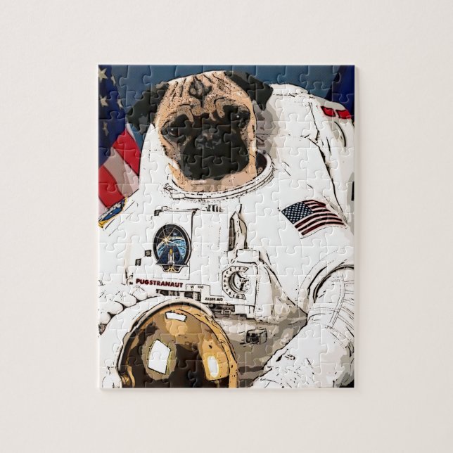 PUGSTRONAUT PUSSEL (Vertikal)