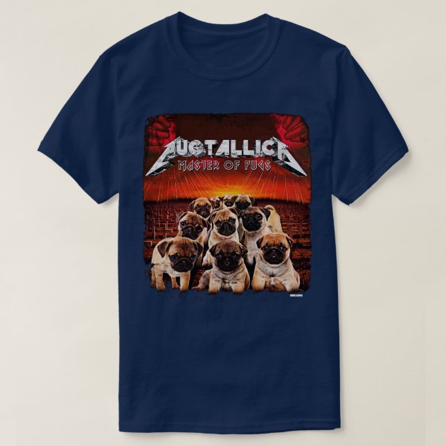 Pugtallica 2 t shirt (Design framsida)