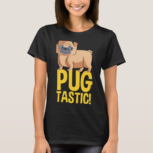 PUGtastisk Klassiker  589 T Shirt (Framsida)