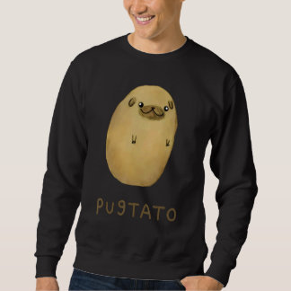 Pugtato Potato Hundar Lång Ärmad Tröja