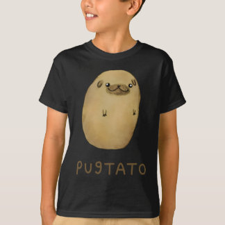 Pugtato Pug Potato Tee Shirt