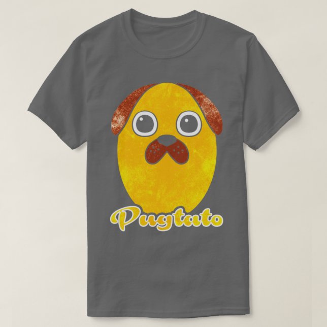 Pugtato T Shirt (Design framsida)