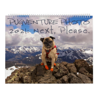 Pugventure Photo Calendar 2021: Nästa, snälla. Kalender