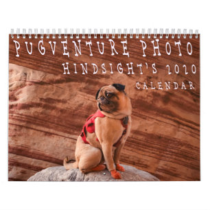 Pugventure Photo Hindsight's 2020 Calendar (Mediu) Kalender