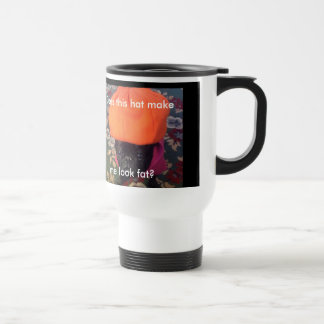 Pugz som mopset "jag ser fet? "Travel mug Resemugg