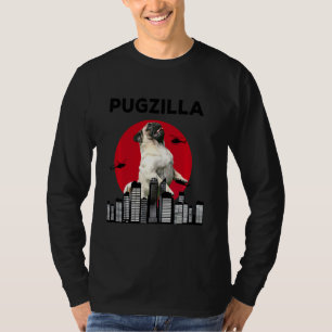 Pugzilla Pug Mamma Pug Pappa Pug Pug Pug Animal T Shirt